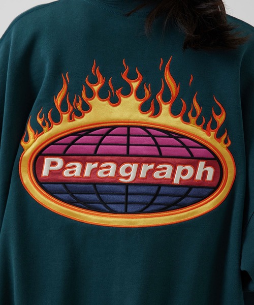 Paragraph(パラグラフ)の「PARAGRAPH/FIRE LOGO CREW SWEAT/NO.21/22SS(スウェット・メンズ・チャコールグレー/グレー系その他/グリーン・FREE)」の17枚目の写真