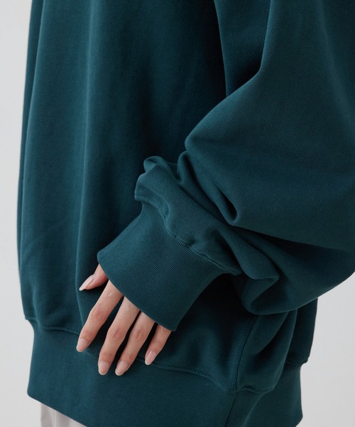 Paragraph(パラグラフ)の「PARAGRAPH/FIRE LOGO CREW SWEAT/NO.21/22SS(スウェット・メンズ・チャコールグレー/グレー系その他/グリーン・FREE)」の20枚目の写真
