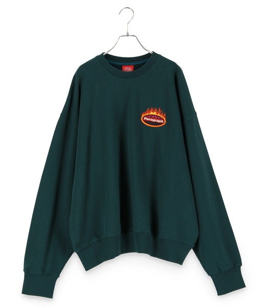 Paragraph(パラグラフ)の「PARAGRAPH/FIRE LOGO CREW SWEAT/NO.21/22SS(スウェット・メンズ・チャコールグレー/グレー系その他/グリーン・FREE)」の21枚目の写真