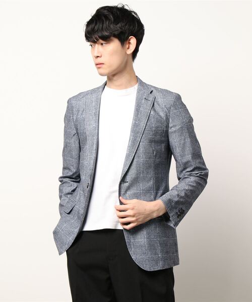 B.C STOCK(ベーセーストック)の「エアホールジャージJK(その他アウター・メンズ・ネイビー/グレー・SMALL/MEDIUM/LARGE)」の2枚目の写真