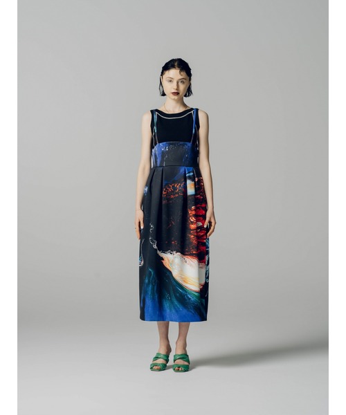 led.tokyo（レッドトウキョウ）の「【led.tokyo】led.tokyo×SUGIYAMA TAKUYA ストラップワンピース（ワンピース・レディース・マルチ・FREE）」の10枚目の写真