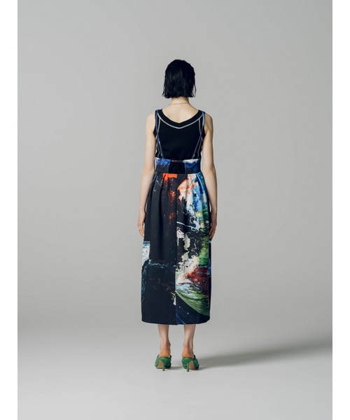 led.tokyo（レッドトウキョウ）の「【led.tokyo】led.tokyo×SUGIYAMA TAKUYA ストラップワンピース（ワンピース・レディース・マルチ・FREE）」の6枚目の写真