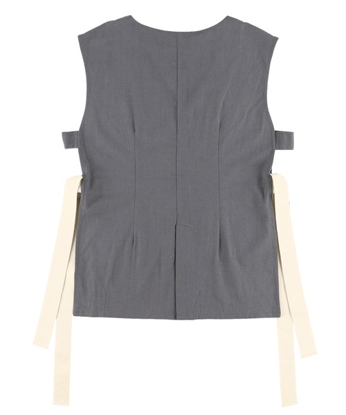 ALEXIA STAM（アリシアスタン）の「Cotton Linen Vest/コットン