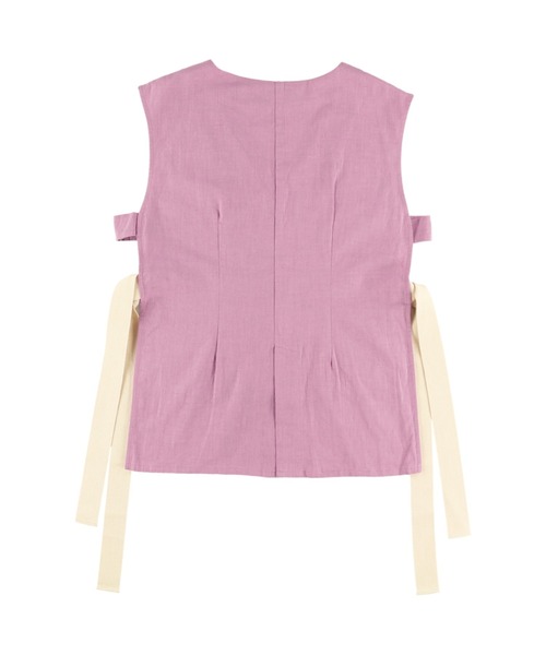 アリシアスタン　ベスト ALEXIA STAM（アリシアスタン）の「Cotton Linen Vest/コットン