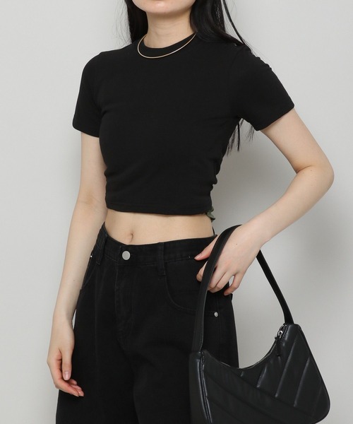 ALAND（エーランド）の「3.3Field Trip／OPEN BACK T　2297680（Tシャツ/カットソー・レディース・ブラック/ネイビー/アイボリー・FREE）」の10枚目の写真