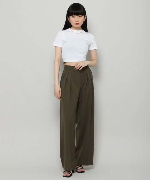 ALAND（エーランド）の「3.3Field Trip／OPEN BACK T　2297680（Tシャツ/カットソー・レディース・ブラック/ネイビー/アイボリー・FREE）」の12枚目の写真