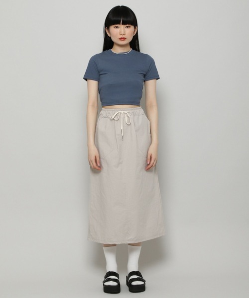 ALAND（エーランド）の「3.3Field Trip／OPEN BACK T　2297680（Tシャツ/カットソー・レディース・ブラック/ネイビー/アイボリー・FREE）」の19枚目の写真