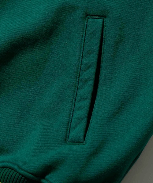 XLARGE(エクストララージ)の「SWEAT VARSITY JACKET(ブルゾン・メンズ・ブラック/ブラウン/グリーン・S/M/L/XL)」の12枚目の写真