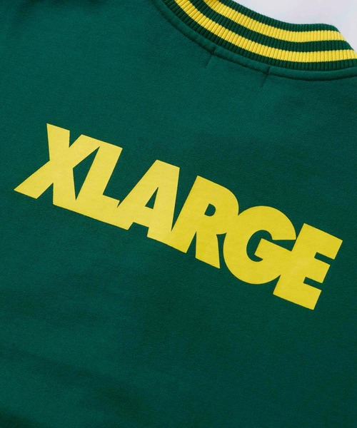 XLARGE(エクストララージ)の「SWEAT VARSITY JACKET(ブルゾン・メンズ・ブラック/ブラウン/グリーン・S/M/L/XL)」の15枚目の写真