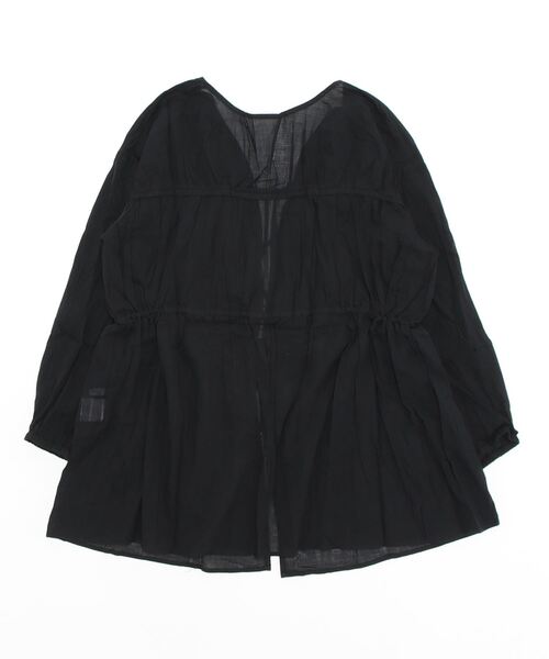 Lugnoncure（ルノンキュール）の「ボイル2wayブラウス（シャツ/ブラウス・レディース・ブラック/レッド/オフホワイト・ﾌﾘ-）」の4枚目の写真