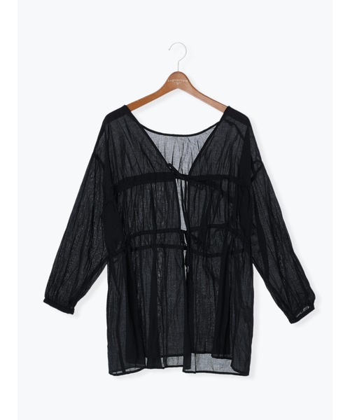 Lugnoncure（ルノンキュール）の「ボイル2wayブラウス（シャツ/ブラウス・レディース・ブラック/レッド/オフホワイト・ﾌﾘ-）」の15枚目の写真