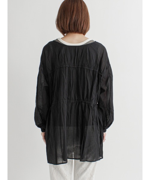 Lugnoncure（ルノンキュール）の「ボイル2wayブラウス（シャツ/ブラウス・レディース・ブラック/レッド/オフホワイト・ﾌﾘ-）」の20枚目の写真