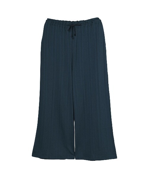 KID BLUE(キッドブルー)の「キッドブルー -レーシー天竺JQ -フルレングスボトムス -KRSP585 -kidblue(その他パンツ・レディース・ブラック/ブルー・M)」の2枚目の写真