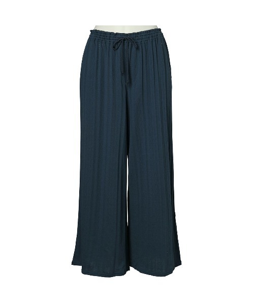 KID BLUE(キッドブルー)の「キッドブルー -レーシー天竺JQ -フルレングスボトムス -KRSP585 -kidblue(その他パンツ・レディース・ブラック/ブルー・M)」の8枚目の写真