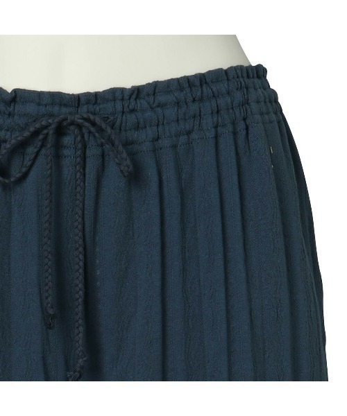 KID BLUE(キッドブルー)の「キッドブルー -レーシー天竺JQ -フルレングスボトムス -KRSP585 -kidblue(その他パンツ・レディース・ブラック/ブルー・M)」の4枚目の写真