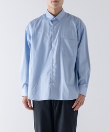 BRICK & SONS | リラックスバックプリーツシャツ(シャツ/ブラウス)
