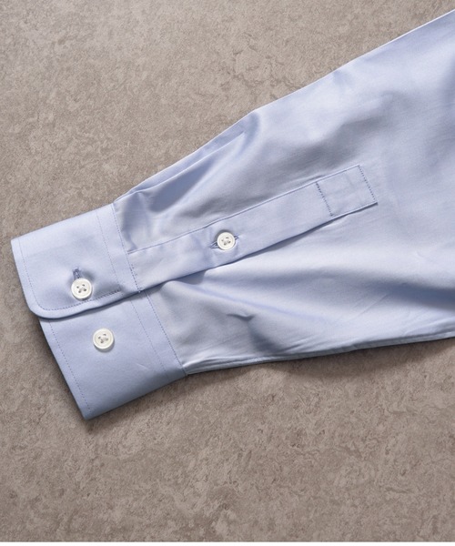 BRICK & SONS(ブリックアンドサンズ)の「リラックスバックプリーツシャツ<サックス>(シャツ/ブラウス・メンズ・サックスブルー・LL/S/M/L)」の8枚目の写真