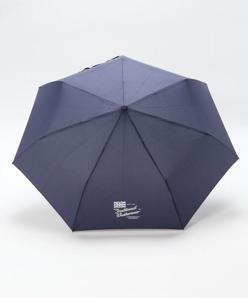 Traditional Weatherwear（トラディショナルウェザーウェア）の「AUTOMATIC FOLDING UMBRELLA（折りたたみ傘・レディース・ブルー/ライトブルー/ホワイト/ブラック・F）」の6枚目の写真