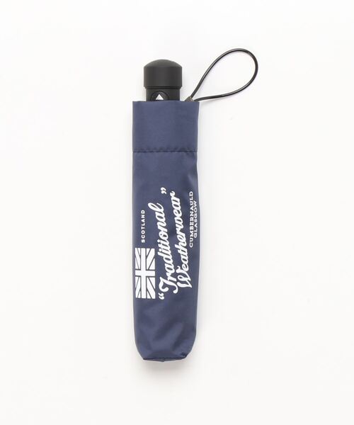 Traditional Weatherwear（トラディショナルウェザーウェア）の「AUTOMATIC FOLDING UMBRELLA（折りたたみ傘・レディース・ブルー/ライトブルー/ホワイト/ブラック・F）」の5枚目の写真
