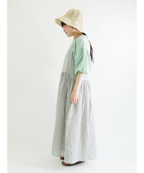 Samansa Mos2（サマンサ モスモス）の「キャミソールワンピース（ワンピース・レディース・ブラック/ベージュ/グレー/ミント・ﾌﾘ-）」の20枚目の写真