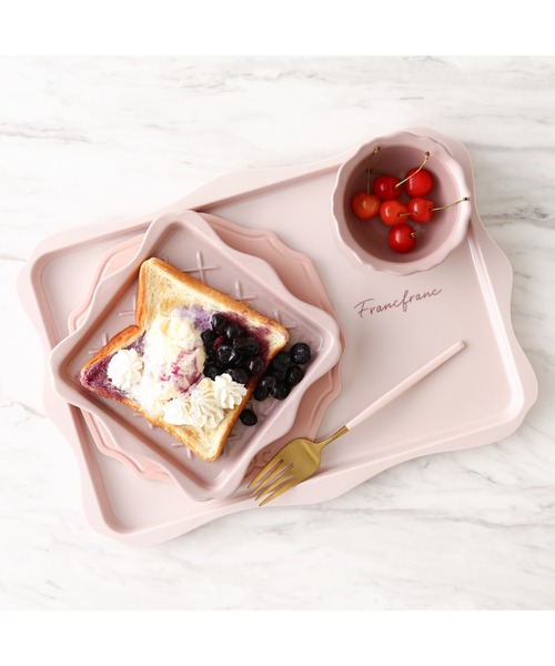 セール】フリル デザートカップ ピンク（食器）｜Francfranc