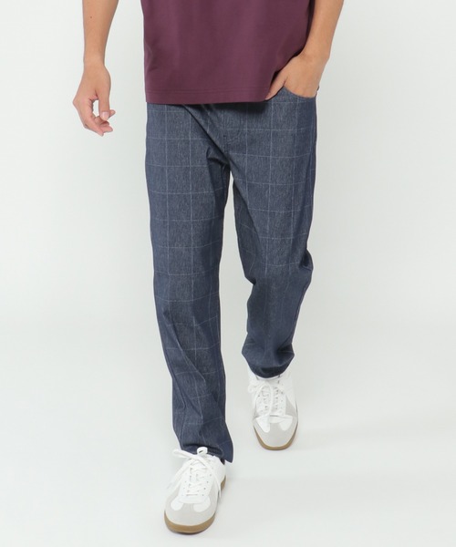 ikka（イッカ）の「GOKU楽 EASY STRETCH イージーストレッチ チェック5Pパンツ（その他パンツ・メンズ・チャコールグレー/ネイビー/ブラウン/ダークネイビー/グレー・S/M/L/XL）」の19枚目の写真