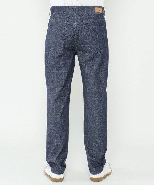 ikka（イッカ）の「GOKU楽 EASY STRETCH イージーストレッチ チェック5Pパンツ（その他パンツ・メンズ・チャコールグレー/ネイビー/ブラウン/ダークネイビー/グレー・S/M/L/XL）」の8枚目の写真