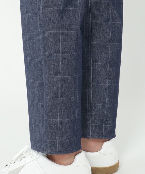 ikka（イッカ）の「GOKU楽 EASY STRETCH イージーストレッチ チェック5Pパンツ（その他パンツ・メンズ・チャコールグレー/ネイビー/ブラウン/ダークネイビー/グレー・S/M/L/XL）」の7枚目の写真