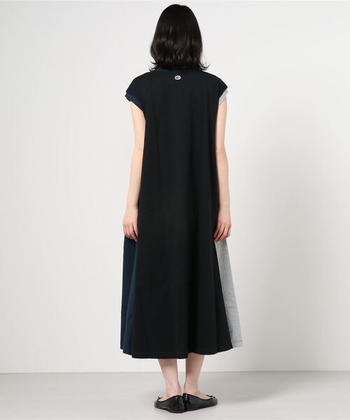 37 割引ホワイト系 Free Size 新作入荷 ビームスボーイ Beams Boy別珍サテンパネルノースリーブワンピース ひざ丈ワンピース レディースホワイト系free Size Pumpkinranch Com