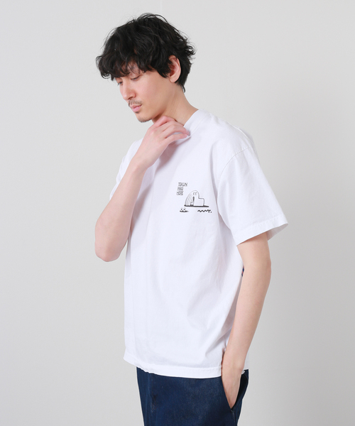 JOURNAL STANDARD(ジャーナルスタンダード)の「TEKUN WAS HERE SAWATTE Tシャツ(Tシャツ/カットソー・メンズ・ホワイト・MEDIUM/LARGE/X-LARGE)」の12枚目の写真