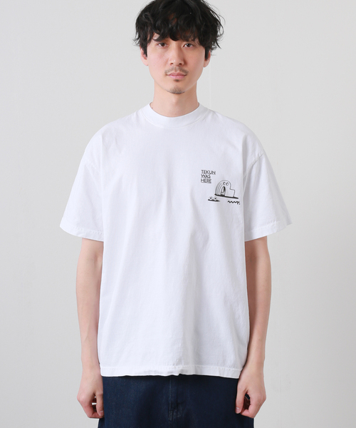 JOURNAL STANDARD(ジャーナルスタンダード)の「TEKUN WAS HERE SAWATTE Tシャツ(Tシャツ/カットソー・メンズ・ホワイト・MEDIUM/LARGE/X-LARGE)」の8枚目の写真