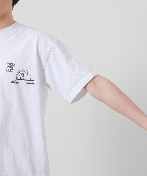 JOURNAL STANDARD(ジャーナルスタンダード)の「TEKUN WAS HERE SAWATTE Tシャツ(Tシャツ/カットソー・メンズ・ホワイト・MEDIUM/LARGE/X-LARGE)」の16枚目の写真