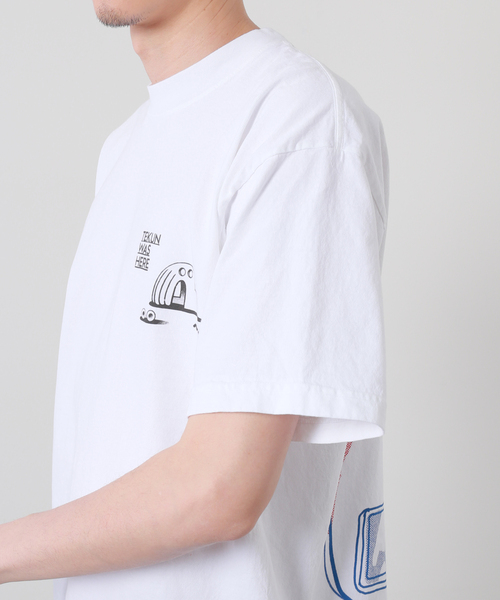 JOURNAL STANDARD(ジャーナルスタンダード)の「TEKUN WAS HERE SAWATTE Tシャツ(Tシャツ/カットソー・メンズ・ホワイト・MEDIUM/LARGE/X-LARGE)」の11枚目の写真