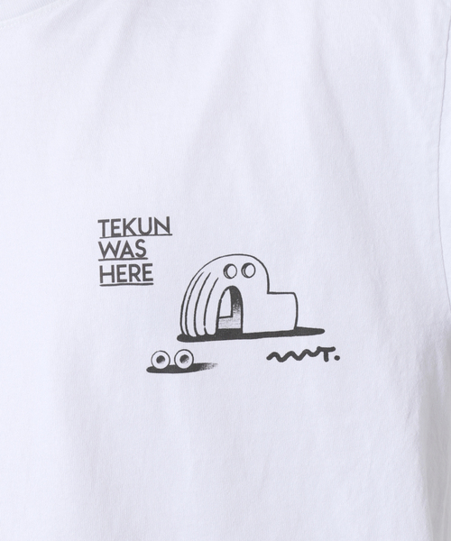 JOURNAL STANDARD(ジャーナルスタンダード)の「TEKUN WAS HERE SAWATTE Tシャツ(Tシャツ/カットソー・メンズ・ホワイト・MEDIUM/LARGE/X-LARGE)」の13枚目の写真