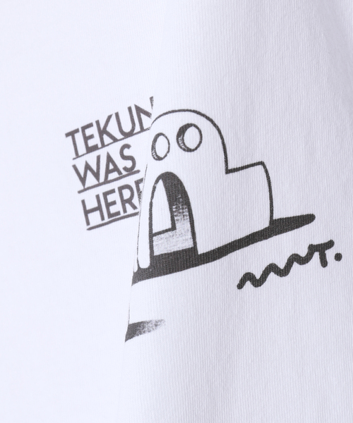 JOURNAL STANDARD(ジャーナルスタンダード)の「TEKUN WAS HERE SAWATTE Tシャツ(Tシャツ/カットソー・メンズ・ホワイト・MEDIUM/LARGE/X-LARGE)」の17枚目の写真