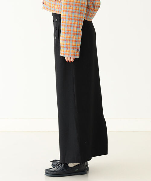 BEAMS BOY（ビームスボーイ）の「BEAMS BOY / ポリエステル マリン スカート（スカート・レディース・ブラック/グレー・1/2）」の15枚目の写真