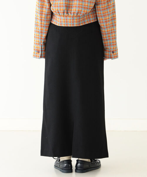 BEAMS BOY（ビームスボーイ）の「BEAMS BOY / ポリエステル マリン スカート（スカート・レディース・ブラック/グレー・1/2）」の16枚目の写真