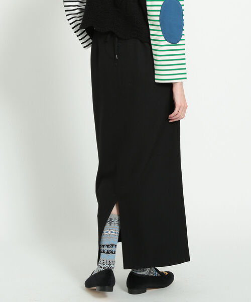 BEAMS BOY（ビームスボーイ）の「BEAMS BOY / ポリエステル マリン スカート（スカート・レディース・ブラック/グレー・1/2）」の19枚目の写真