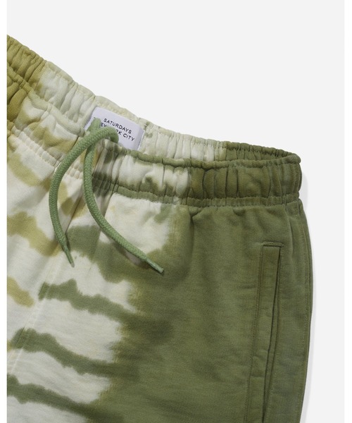 Saturdays NYC(サタデーズ ニューヨークシティ )の「Delancy Watercolor Sweatshort(その他パンツ・レディース・ミント/ネイビー・S/M/L/XL/X-SMALL)」の3枚目の写真
