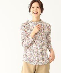 BEAMS BOY | BEAMS BOY / リバティ モックネック 7分袖(Tシャツ/カットソー)