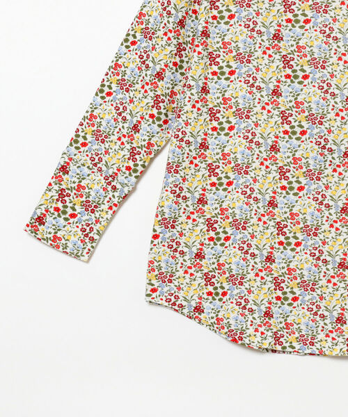 BEAMS BOY(ビームスボーイ)の「BEAMS BOY / リバティ モックネック 7分袖(Tシャツ/カットソー・レディース・レッド/ラベンダー・1/2)」の16枚目の写真