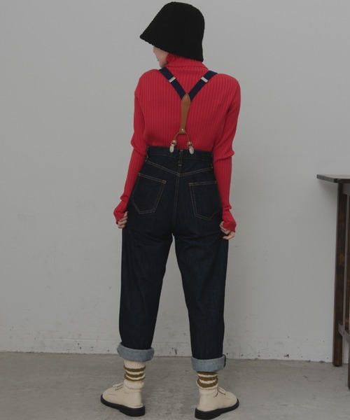 MERLOT(メルロー)の「クラシックサスペンダー(サスペンダー・レディース・ベージュ/ネイビー/ピンク・FREE)」の10枚目の写真