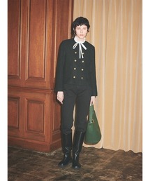 Mila Owen（ミラオーウェン）の「コンパクトダブルツィードジャケット