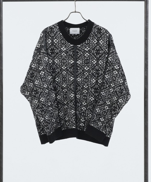Iroquois（イロコイ）の「IROQUOIS イロコイ / 5G FAIR ISLE JQ KNIT 5 