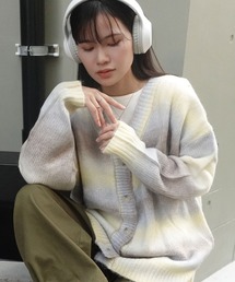 CORNERS | グラデーションVネックニットカーディガン(カーディガン/ボレロ)