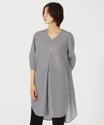 qualite | ロングチュニックカットソー(Tシャツ/カットソー)