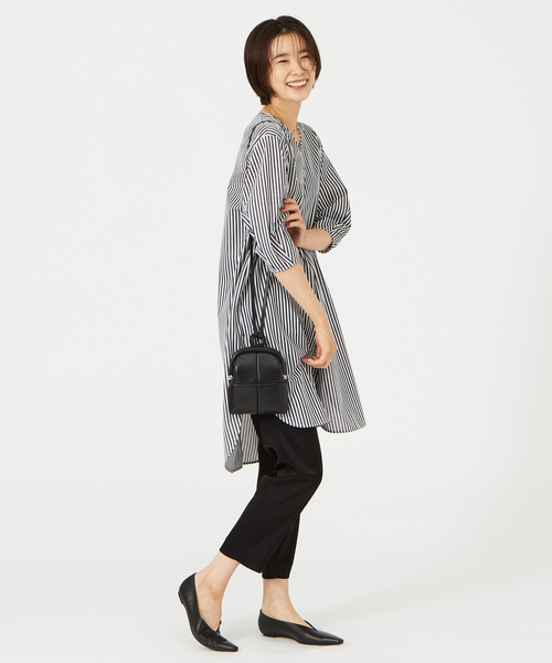 qualite（カリテ）の「ロングチュニックカットソー（Tシャツ/カットソー・レディース・ホワイト/ライトブルー/その他1/その他2・フリー）」の10枚目の写真