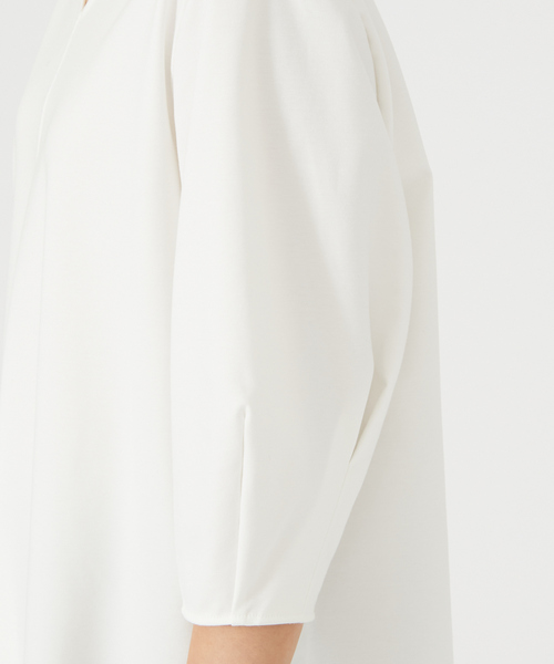 qualite（カリテ）の「ロングチュニックカットソー（Tシャツ/カットソー・レディース・ホワイト/ライトブルー/その他1/その他2・フリー）」の14枚目の写真