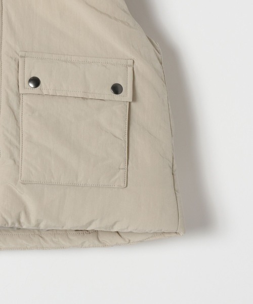 LOWRYS FARM(ローリーズファーム)の「エアサーマルベスト 349164(ダウンベスト・キッズ・ブラック/カーキ/アイボリー・110cm/120cm/130cm/140cm/150cm)」の17枚目の写真