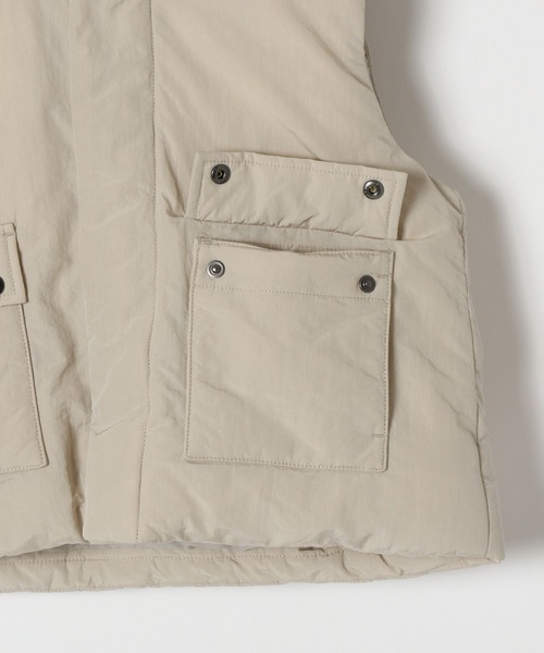 LOWRYS FARM(ローリーズファーム)の「エアサーマルベスト 349164(ダウンベスト・キッズ・ブラック/カーキ/アイボリー・110cm/120cm/130cm/140cm/150cm)」の9枚目の写真